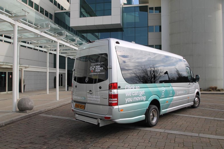 Arriva’s on-demand public transport service a success: ArrivaClick - Demand Responsive Transport, UK