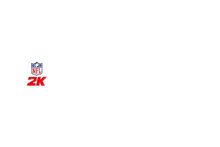 NFL 2K Playmakers  Logo HOR White