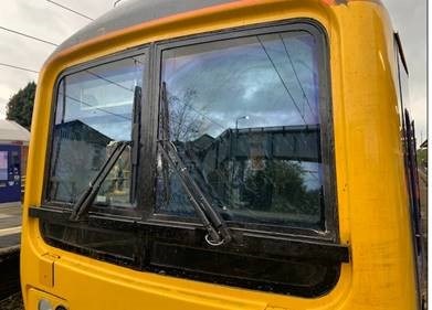 St Helens smashed window 2