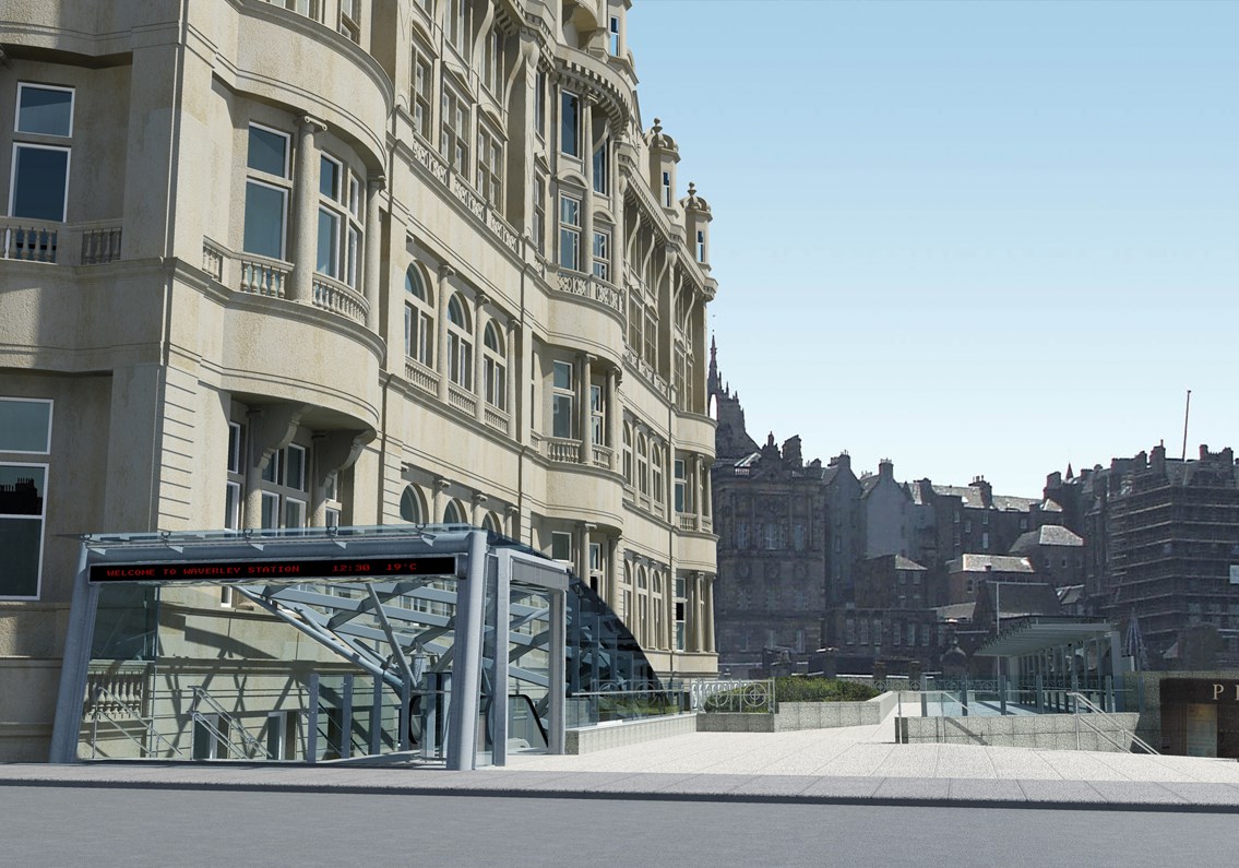 Waverley Steps and lift access - artist impressions_2: Artists impressions of the approved Waverley Steps designs