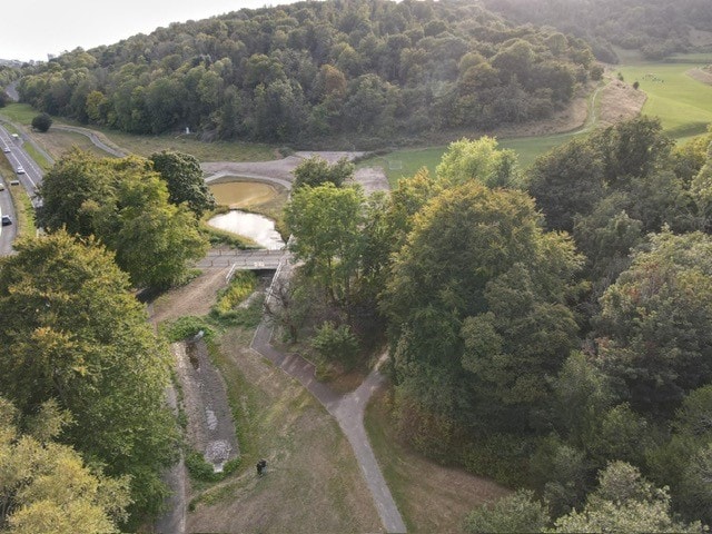 Rainscape from above1 (credit BHCC Flood Risk team)
