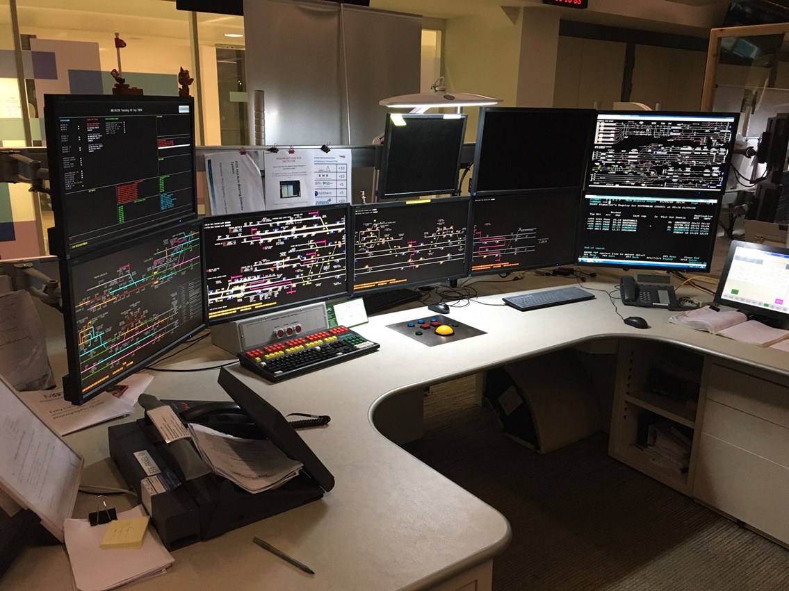 Ditton signalling area added to workstation in Manchester Rail ...