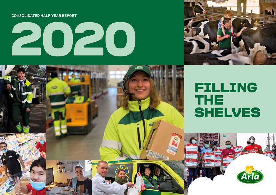 Arla HY report 2020 UK cover