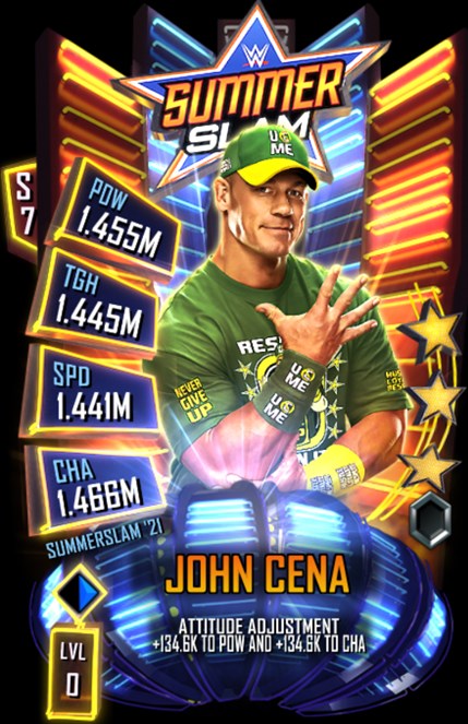 WWE SuperCard S7 SummerSlam 2021 John Cena