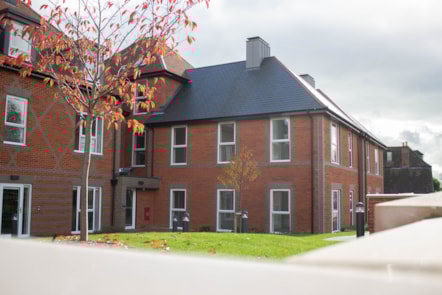 st martins front garden area