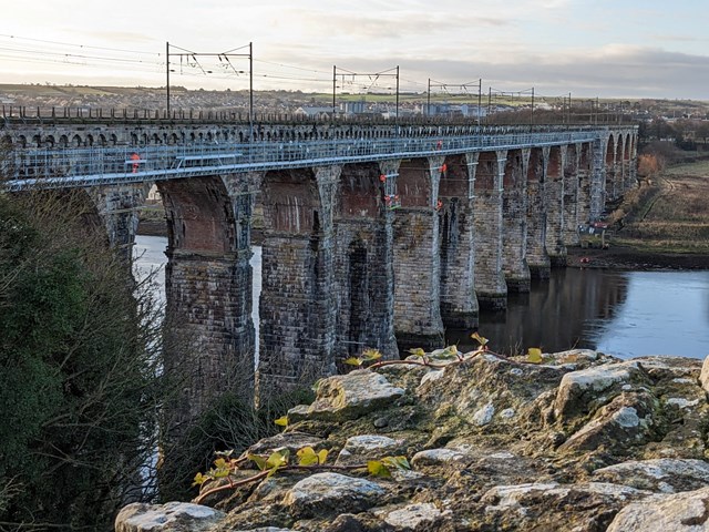 Royal Border Bridge repairs complete 8