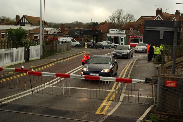 The team in action speaking to motorists about the dangers of LX misuse, Hampden Park