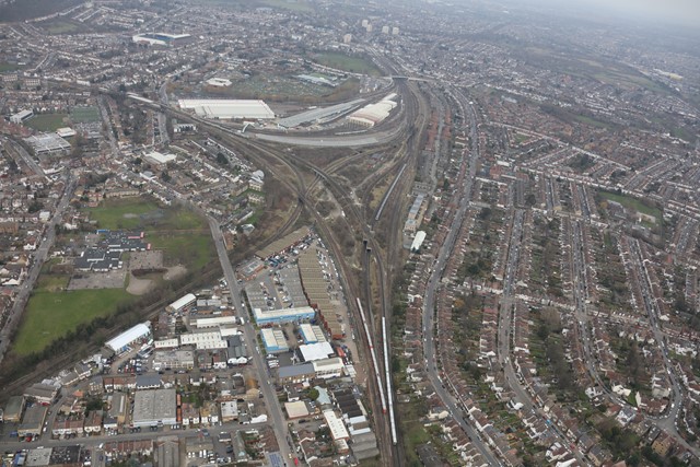 Croydon bottleneck / Selhurst triangle