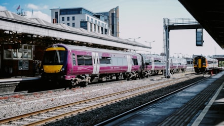 EMR Fleet Regional - Class 170 train sitting on platform at Nottingham Station
