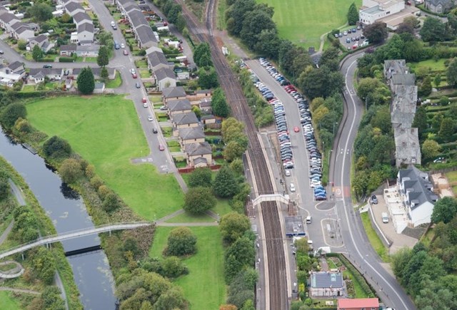 Westerton’s new accessible footbridge takes shape: Westerton station will benefit from improvemed accessibility