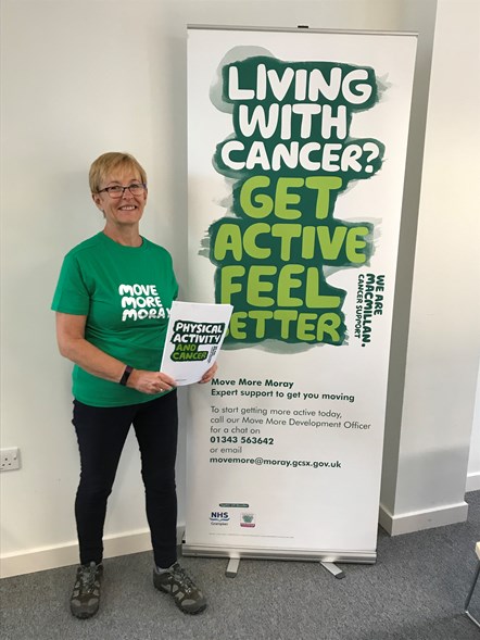 ​Free exercise and therapeutic gardening sessions for those affected by cancer in Moray