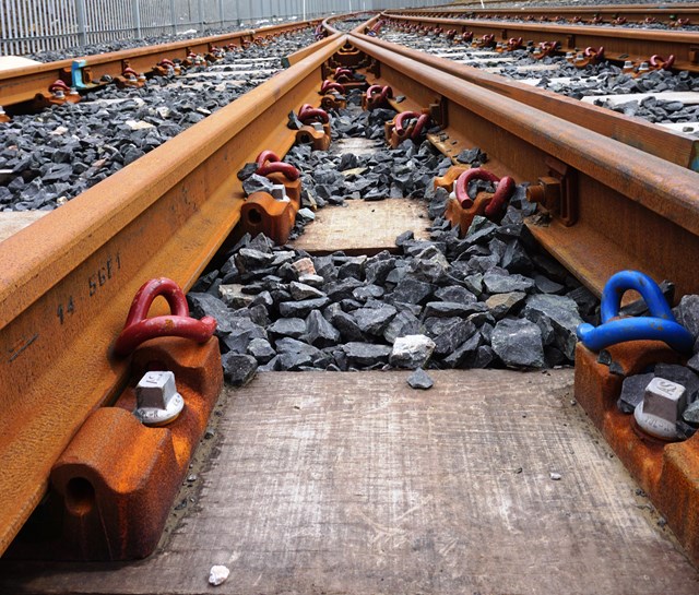 Track completion marks significant milestone for Britain’s newest train factory: IEP pandrol clip