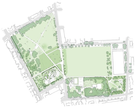 Shoreditch Park masterplan proposals