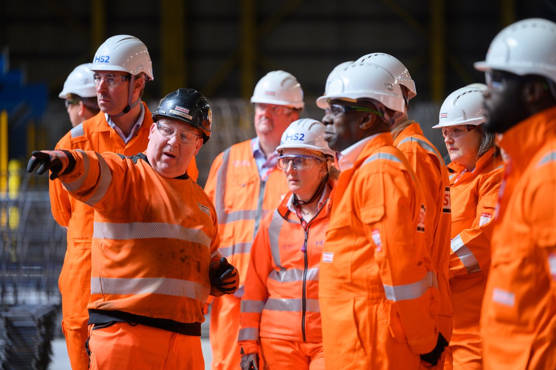 STRABAG factory in Hartlepool begins casting tunnel segments for HS2 London tunnels-7