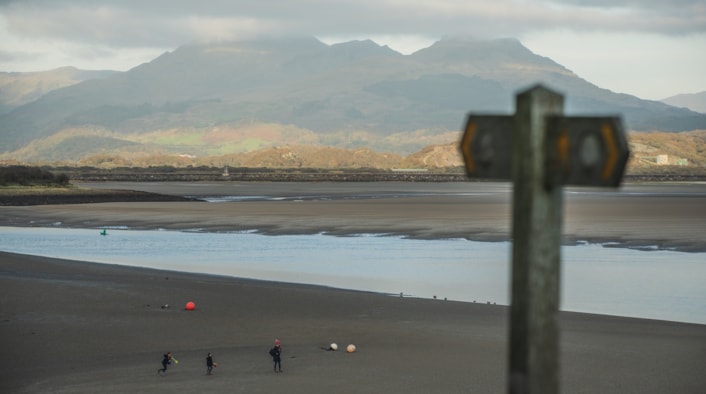 Welsh coastal path: Welsh coastal path