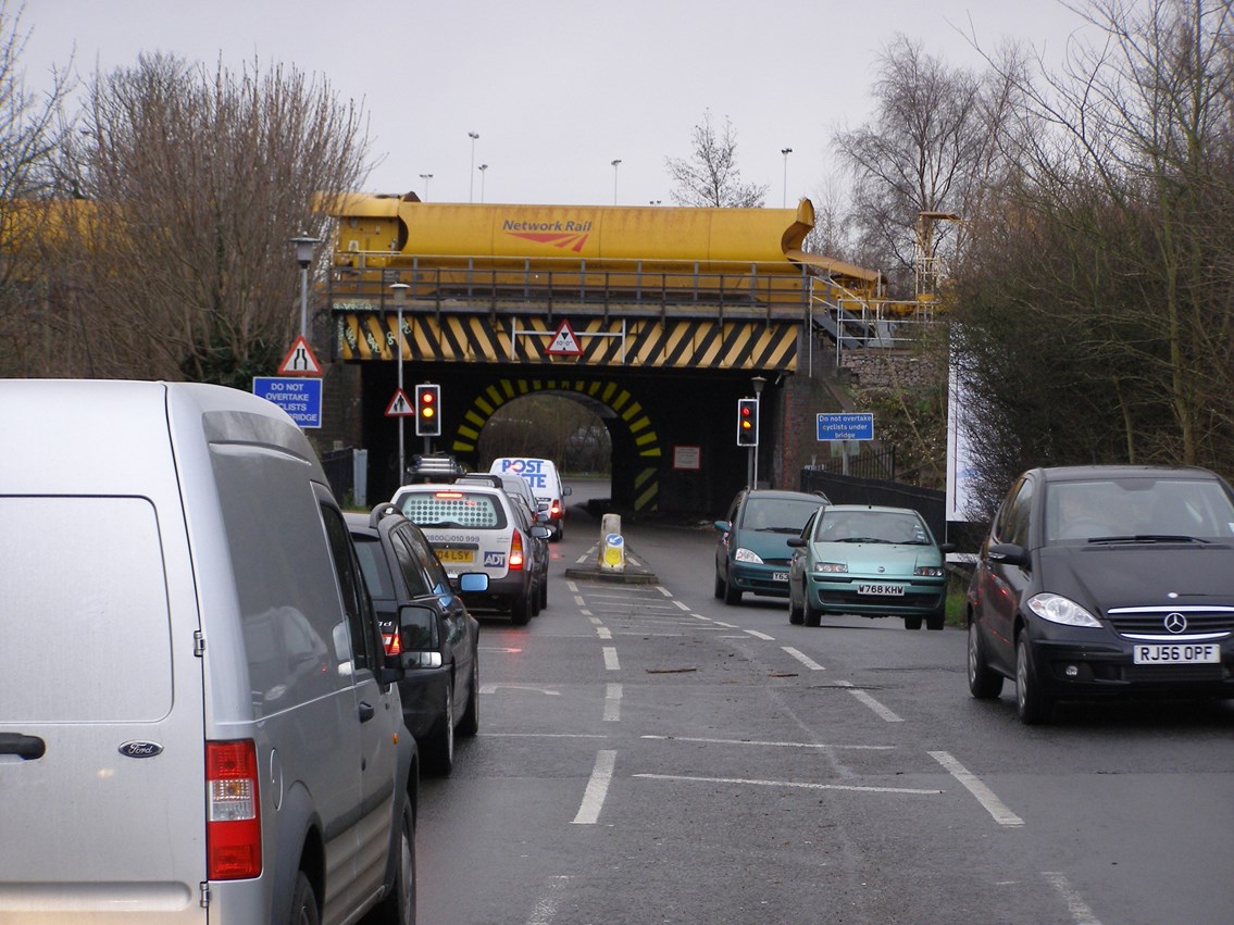 Congestion at Cow Lane Bridge: Improving the railway at Reading exhibition