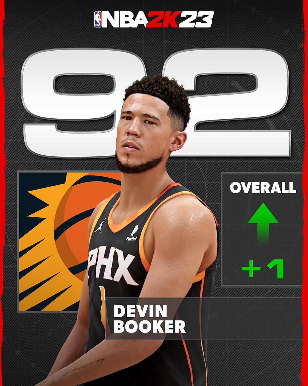 NBA 2K23 RATING DEVIN BOOKER