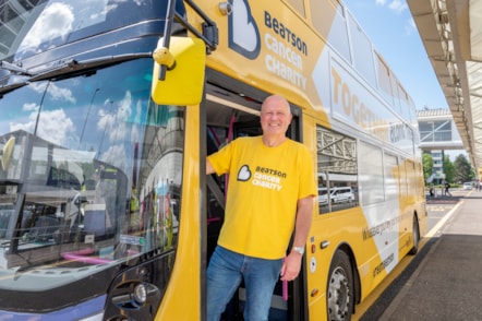 Beatson volunteer Graeme Dickie
