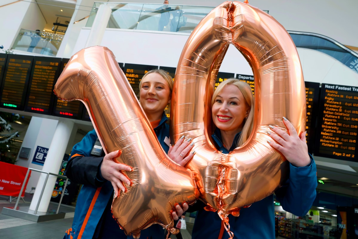 Colleagues celebrate 10 years at Birmingham New Street 2