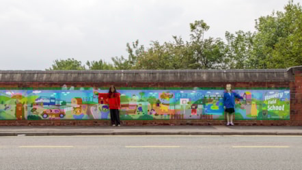 Flowery Field Primary School artwork