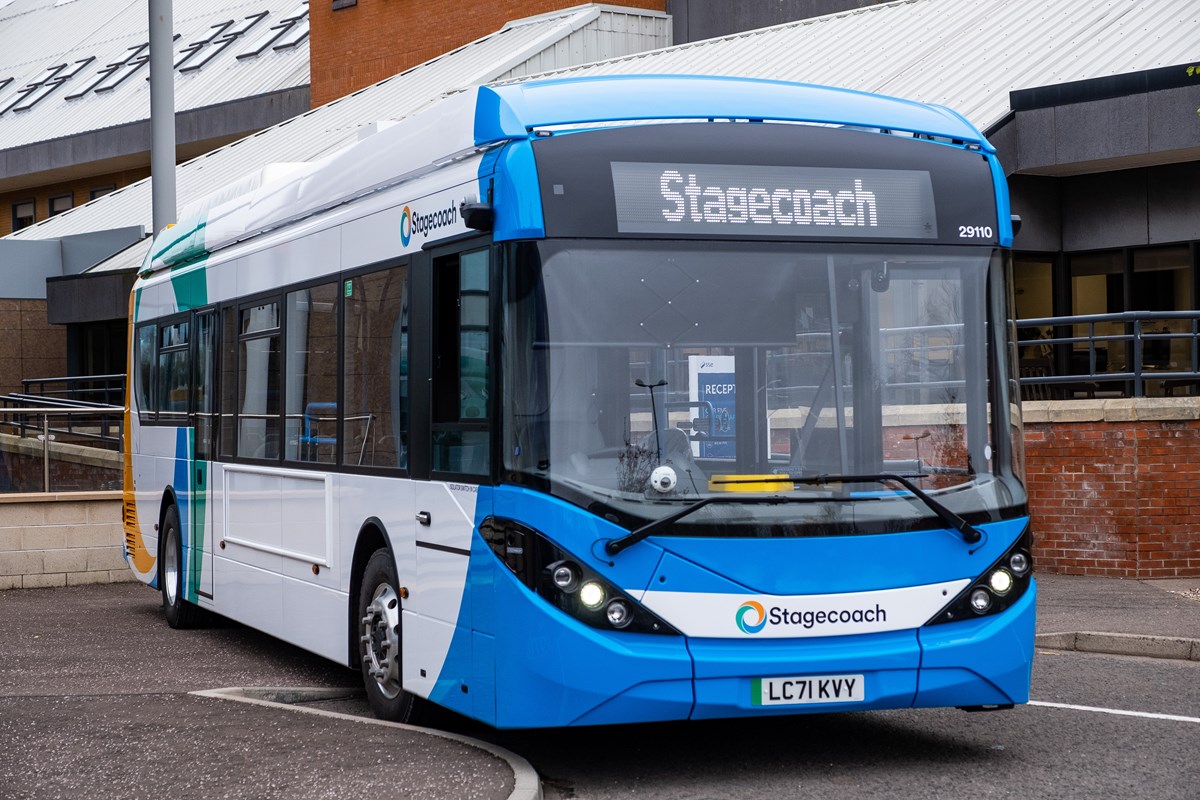 SSE Stagecoach Cop26 Electric Bus Perth 38