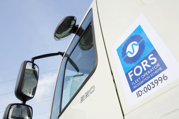 TfL requires suppliers to be FORS Gold accredited from April 2024, ensuring safer fleet services across the capital: TfL Image - FORS Fleet