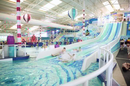 Indoor pool at Hafan y Mor