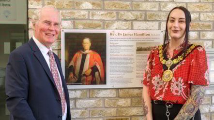EAC James Hamilton plaque 32