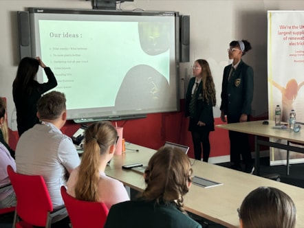 School children visit Blackburn Meadows