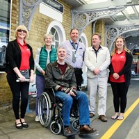 Southeastern stations to benefit from £300m Access for All funding: Gravesend Disability Access Awareness 02