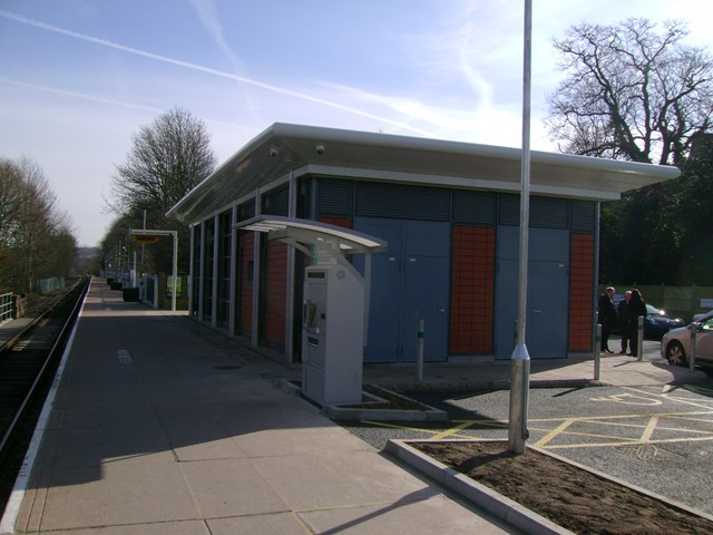 NEW STATION AT UCKFIELD OPENS FOR PASSENGERS: Uckfield Station 1