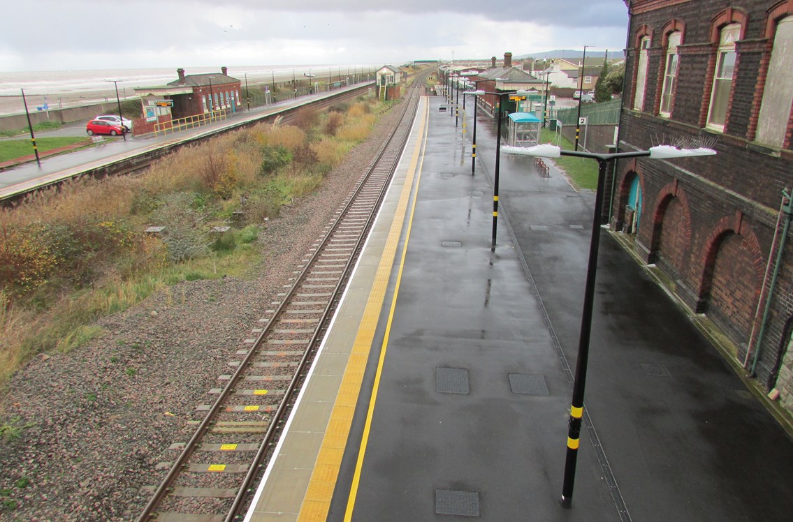 North Wales railway upgrade continues in Abergele: Track layout and upgrade works have already been completed at Abergele and Pensarn station as part of the North Wales Railway Upgrade Project