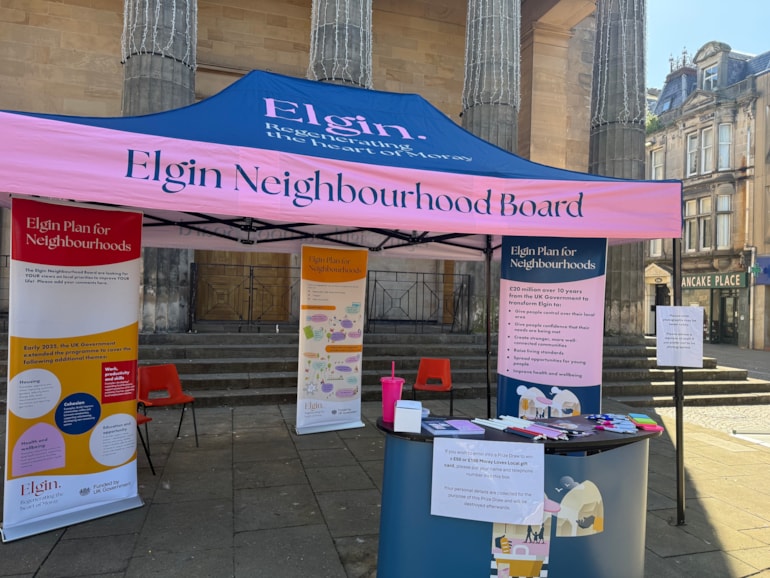 UK Government approves Elgin’s 10-year vision with £20 million Pride in Place investment