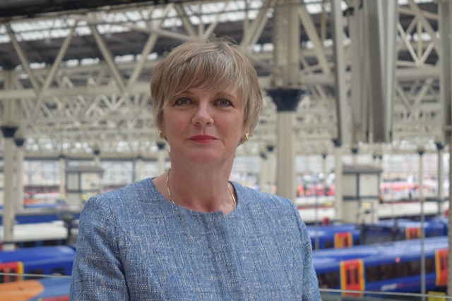 Janice Crawford, Network Rail regional director, Infrastructure Projects: Janice Crawford, Network Rail regional director, Infrastructure Projects