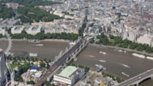 Aerial shot of Charing Cross station cropped-2: Aerial shot of Charing Cross station cropped-2