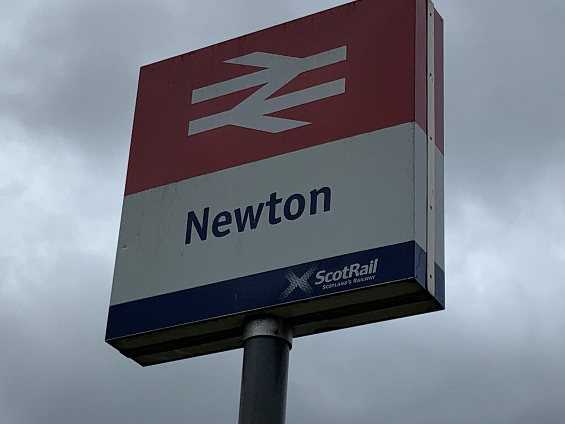 Photo 3 - Newton Station Sign