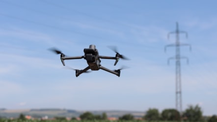 Drone in flight