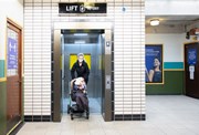 TfL Image - Customers using station lift