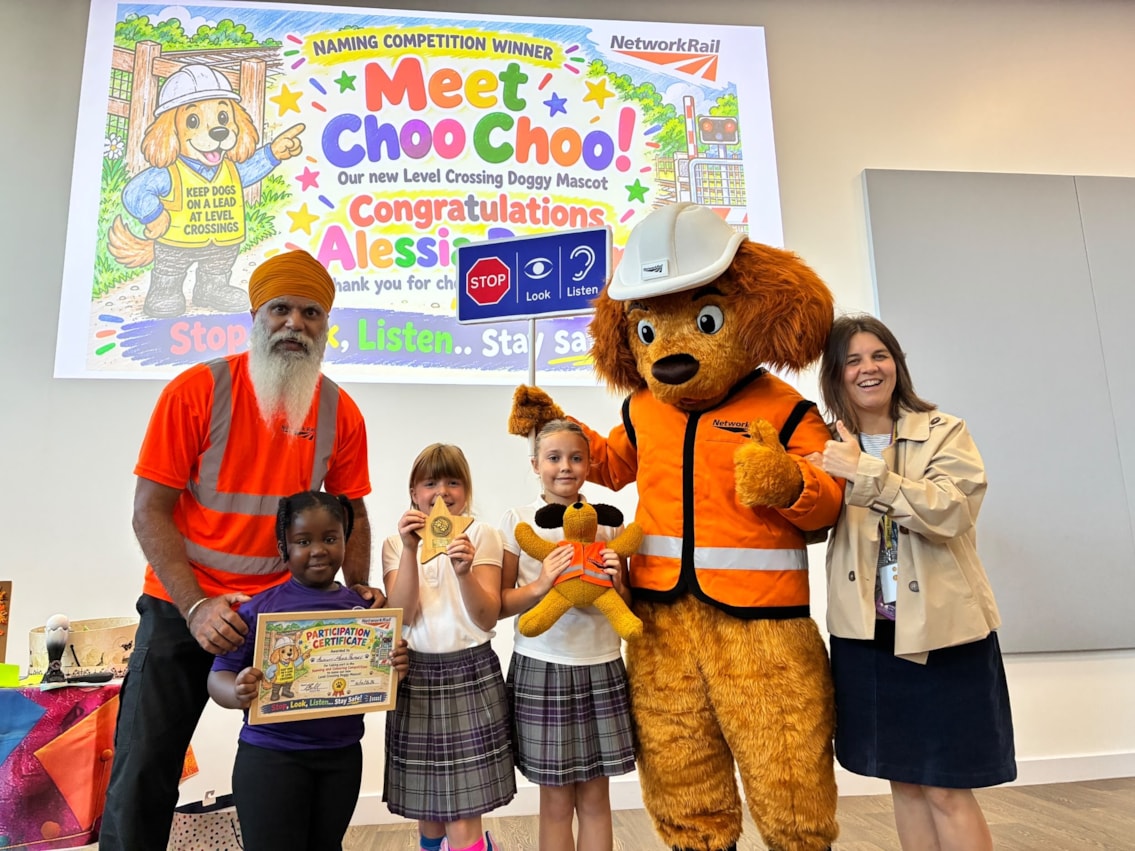 Choo Choo safety dog naming October 2026