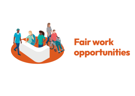 Anchors fair work opportunities graphic 1