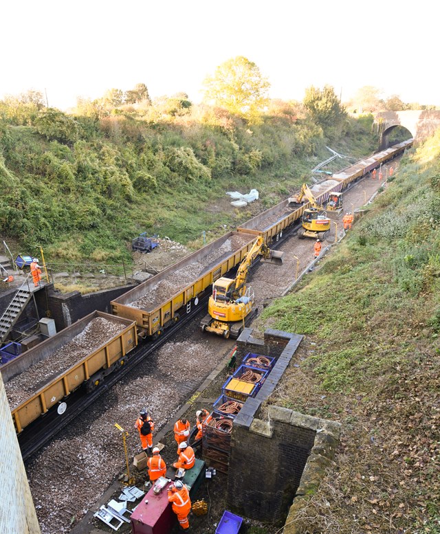 Brighton Mainline Upgrade Clayton Tunnel Oct 18 (2)