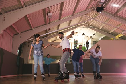 Roller Skating at Combe Haven