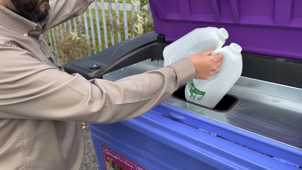 Purple bin ZWS