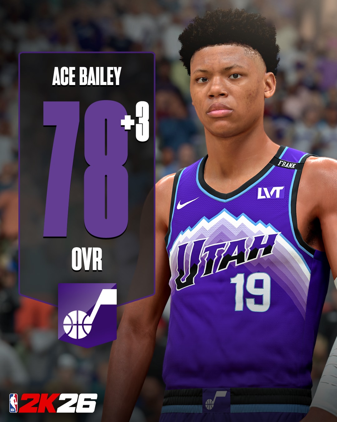 NBA 2K26 Ratings Update 3 -  Ace Bailey 2