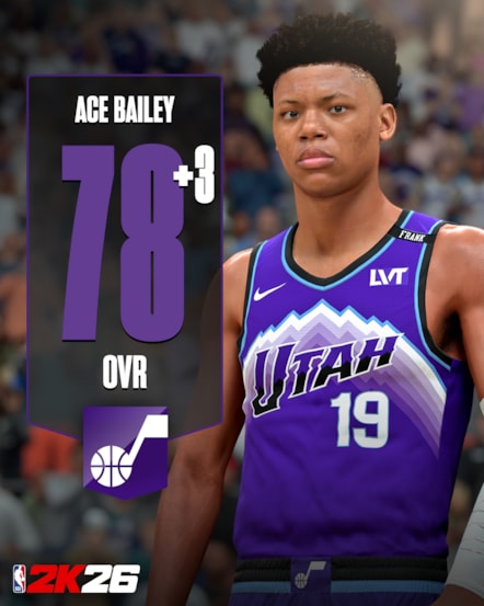 NBA 2K26 Ratings Update 3 -  Ace Bailey 2