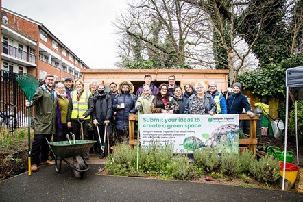 Islington Greener Togther will help local people turn unloved grey space into green space