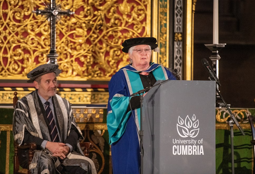 Prof Kath McCourt, Honorary Doctorate, 23 Nov 2022