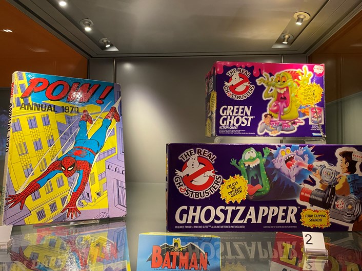 Abbey House toy display: Classic toys on display at Abbey House Museum