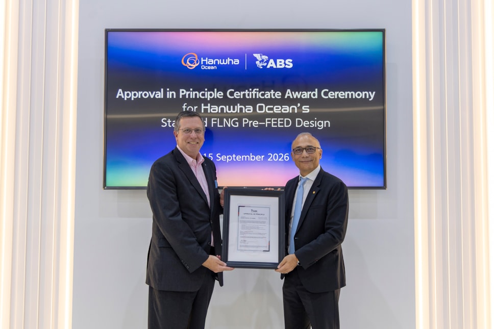 IMAGE1 Hanwha Standard FLNG ABS
