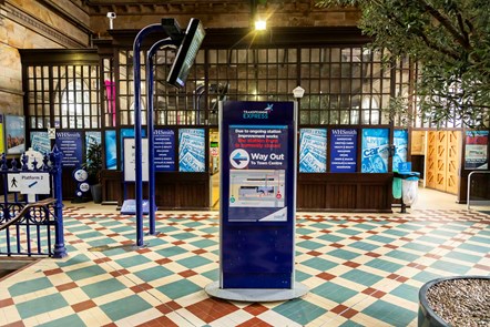 Middlesbrough station concourse